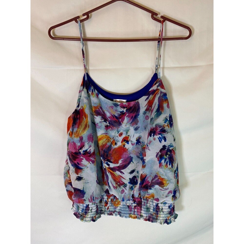 Colorful Abstract Top Women's XL Coastal Colorful Cottage Y2K